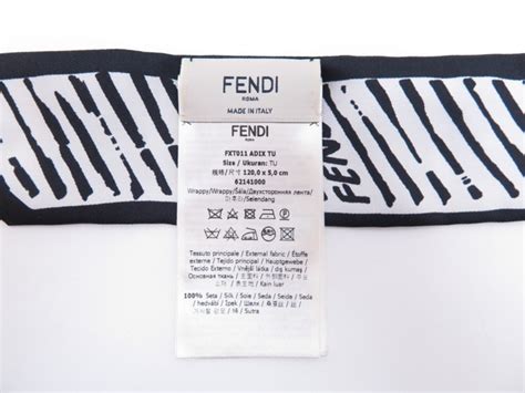 foulard bandeau fendi